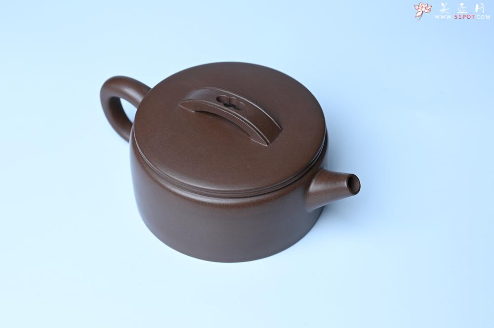 紫砂壶图片：美壶特惠紫砂壶手工手制老紫泥汉瓦壶 茶壶 茶具 单壶 - 紫砂壶之家紫砂壶网