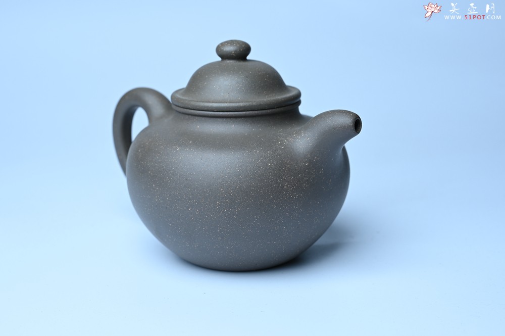 紫砂壶图片：美壶特惠 精致青段大亨掇只壶 茶人醉爱 - 紫砂壶之家紫砂壶网