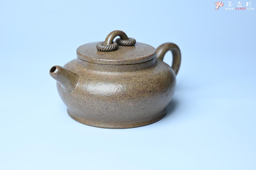 紫砂壶图片：美壶特惠 优质柴烧双圈壶 茶人醉爱 - 紫砂壶之家紫砂壶网