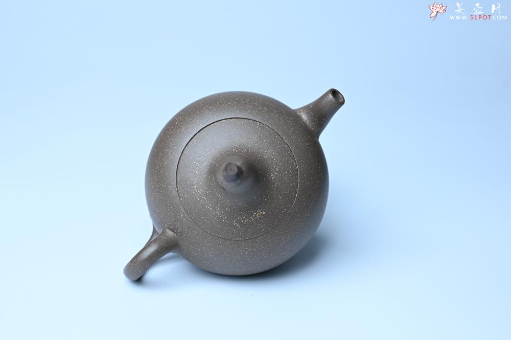 紫砂壶图片：美壶特惠 精致青段大肚茄子壶 茶人醉爱 - 紫砂壶之家紫砂壶网