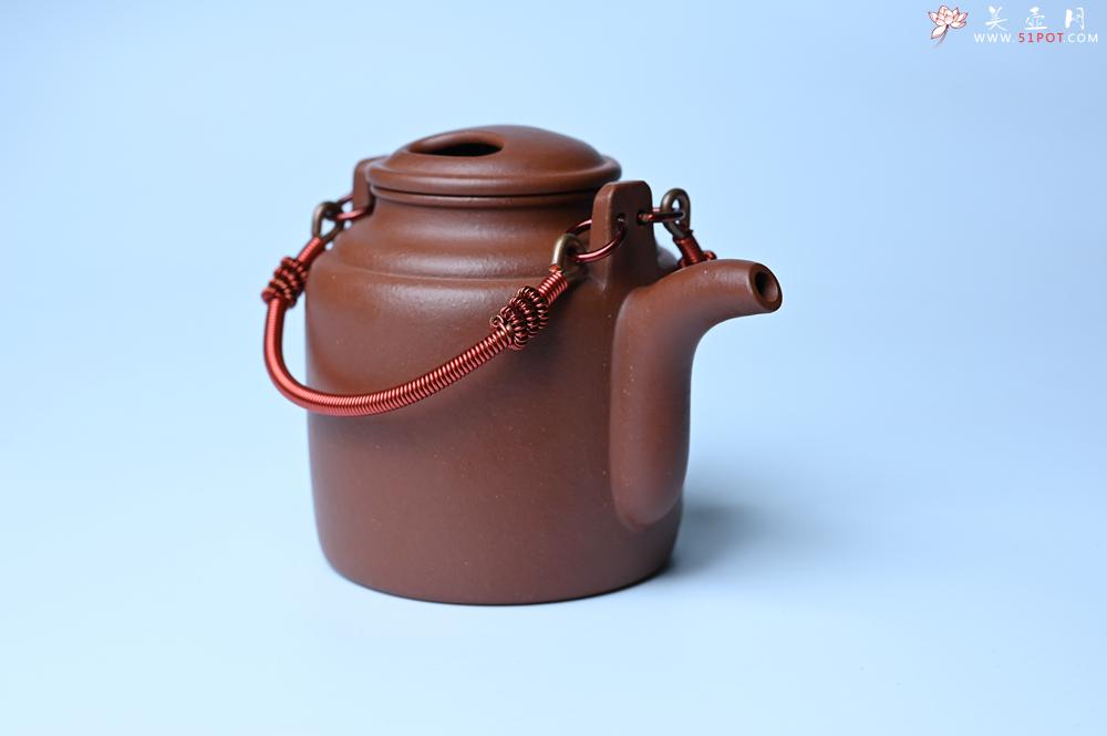 紫砂壶图片：美壶特惠 特好红皮龙精工洋桶壶 茶人醉爱 - 紫砂壶之家紫砂壶网