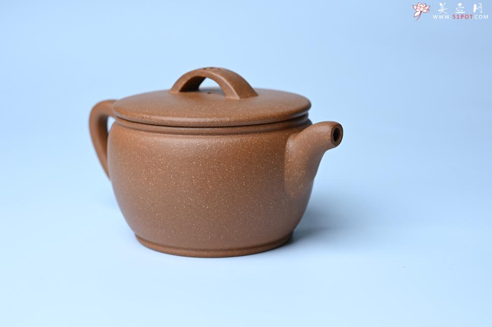 紫砂壶图片：美壶特惠 精致黄降坡泥汉瓦壶 茶人醉爱 - 紫砂壶之家紫砂壶网