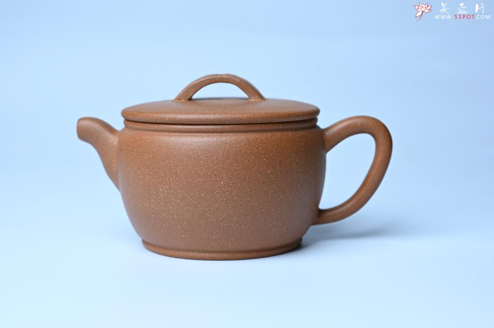 紫砂壶图片：美壶特惠 精致黄降坡泥汉瓦壶 茶人醉爱 - 紫砂壶之家紫砂壶网