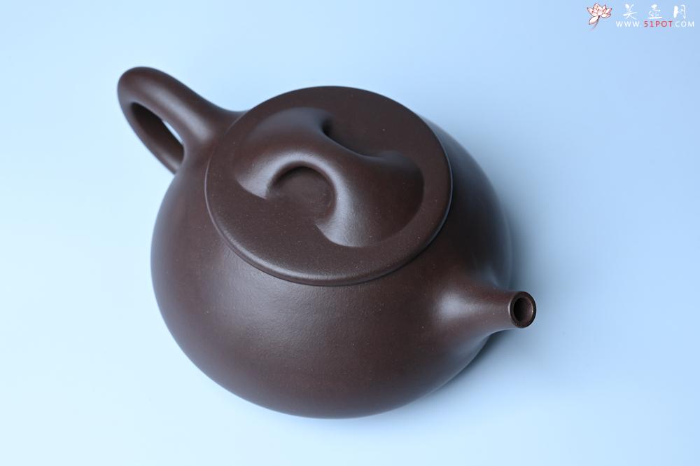 紫砂壶图片：美壶特惠 精致特好紫泥大满瓢 难度大 足足做了一个多星期 - 紫砂壶之家紫砂壶网