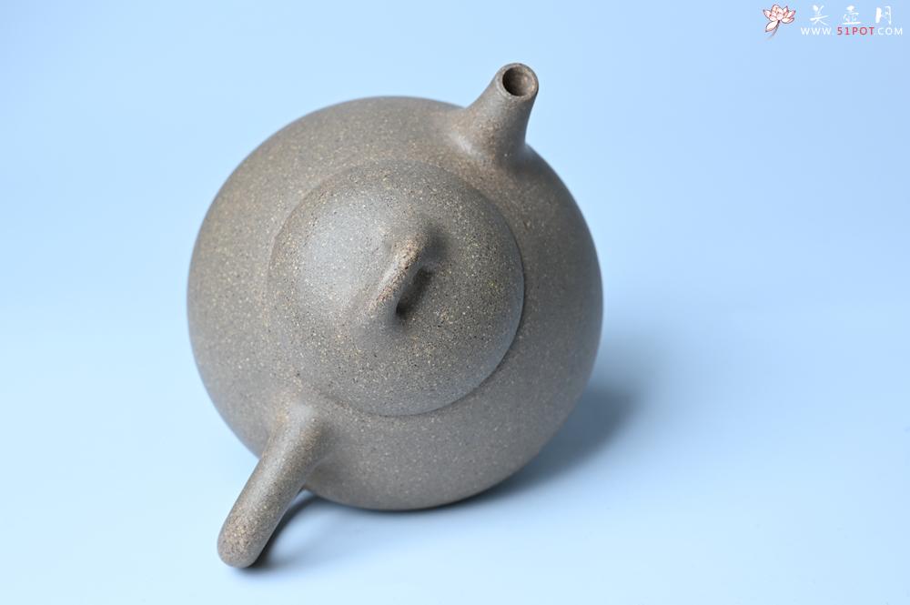 紫砂壶图片：美壶特惠 特好松花段泥精工乳瓢茶壶 茶人醉爱 - 紫砂壶之家紫砂壶网