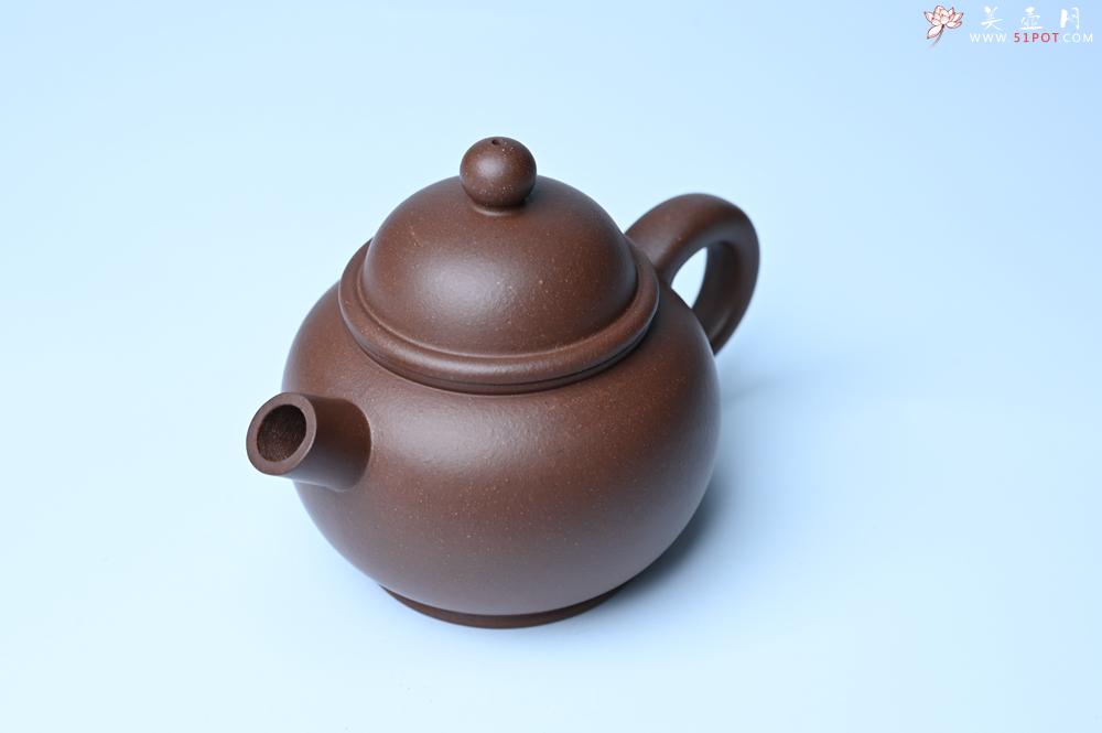 紫砂壶图片：美壶特惠 精致黑星红拼紫泥（家藏限量）大炮巨轮壶 球孔出水爽利 茶人醉爱 - 紫砂壶之家紫砂壶网