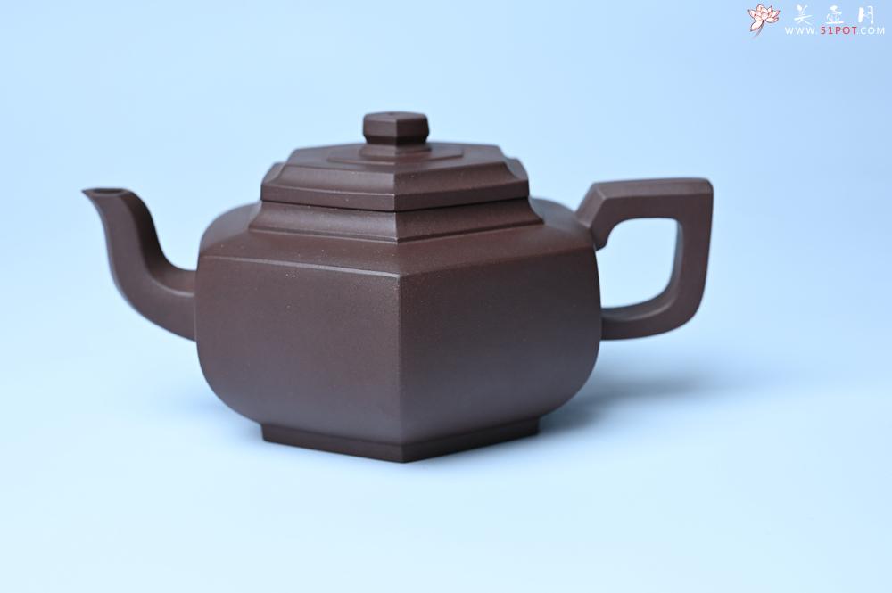紫砂壶图片：美壶特惠 潜力股凌晨老师 精致紫泥全手工雪华壶 期待与您结缘 - 紫砂壶之家紫砂壶网