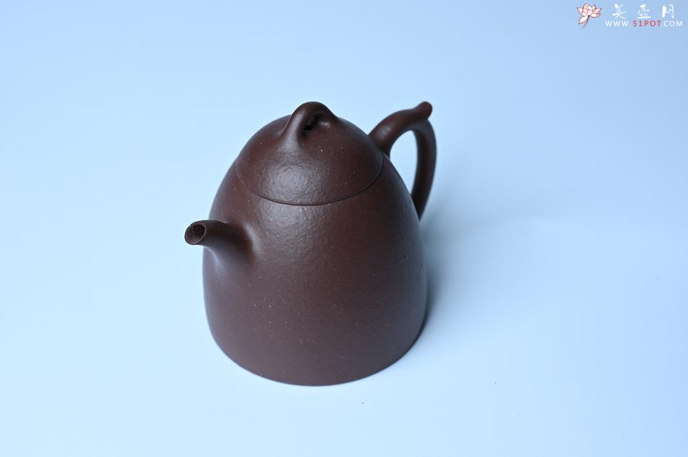 紫砂壶图片：美壶特惠 特好手磨料老紫泥秦权 茶人醉爱 - 紫砂壶之家紫砂壶网