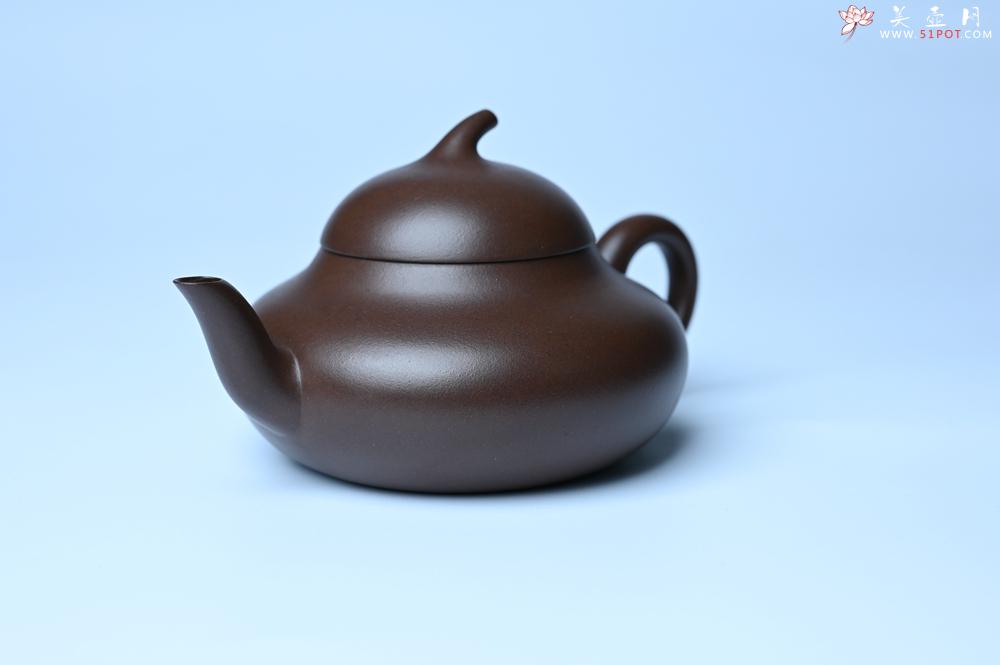 紫砂壶图片：美壶特惠 特好老紫泥茄段梨形壶 茶人醉爱 - 紫砂壶之家紫砂壶网