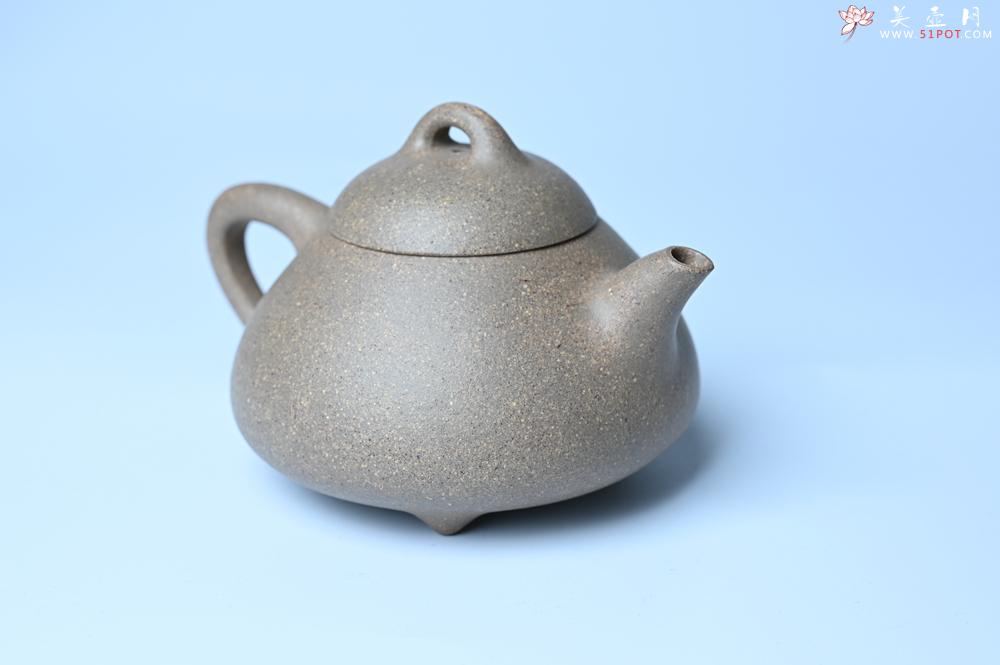 紫砂壶图片：美壶特惠 特好松花段泥精工乳瓢茶壶 茶人醉爱 - 紫砂壶之家紫砂壶网