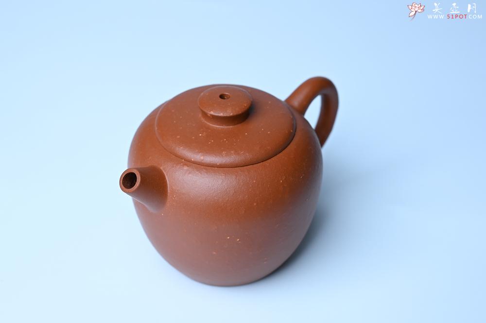 紫砂壶图片：美壶特惠 精品粗砂红泥巨轮壶 茶人醉爱 - 紫砂壶之家紫砂壶网
