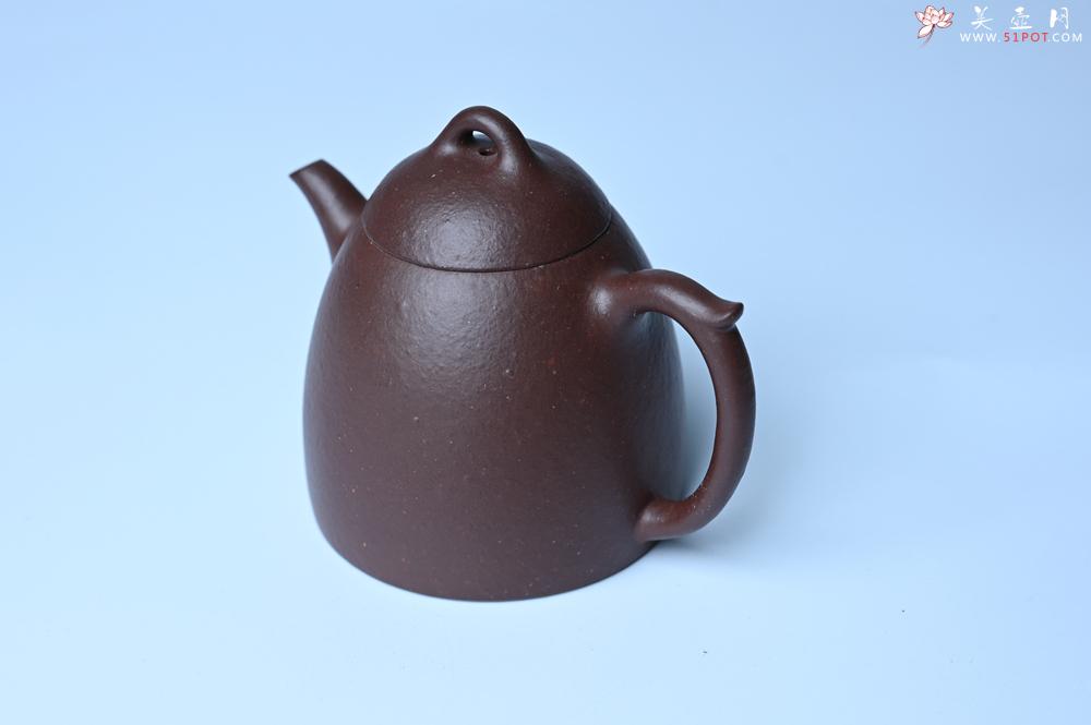 紫砂壶图片：美壶特惠 特好手磨料老紫泥秦权 茶人醉爱 - 紫砂壶之家紫砂壶网
