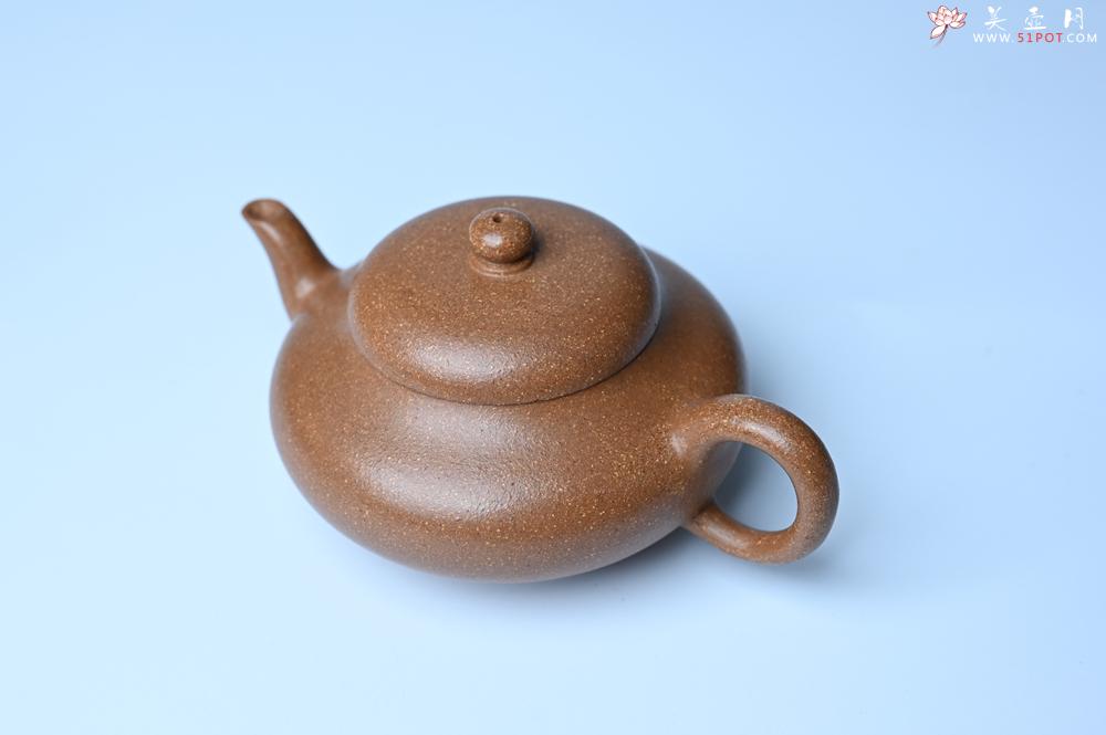 紫砂壶图片：美壶特惠 特好老段泥精致合欢壶 茶人醉爱 - 紫砂壶之家紫砂壶网