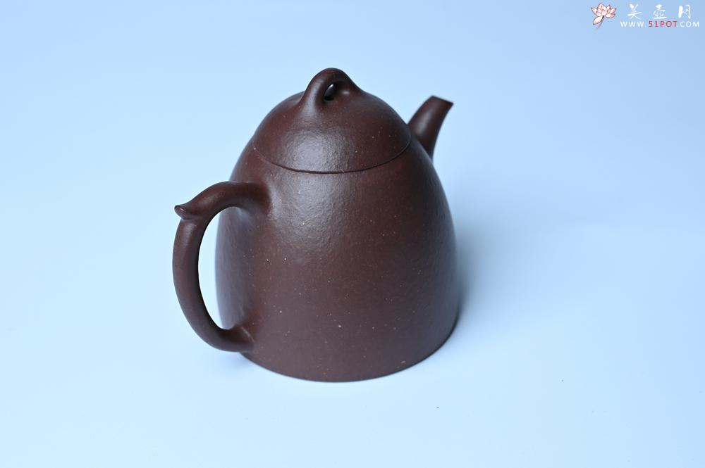 紫砂壶图片：美壶特惠 特好手磨料老紫泥秦权 茶人醉爱 - 紫砂壶之家紫砂壶网