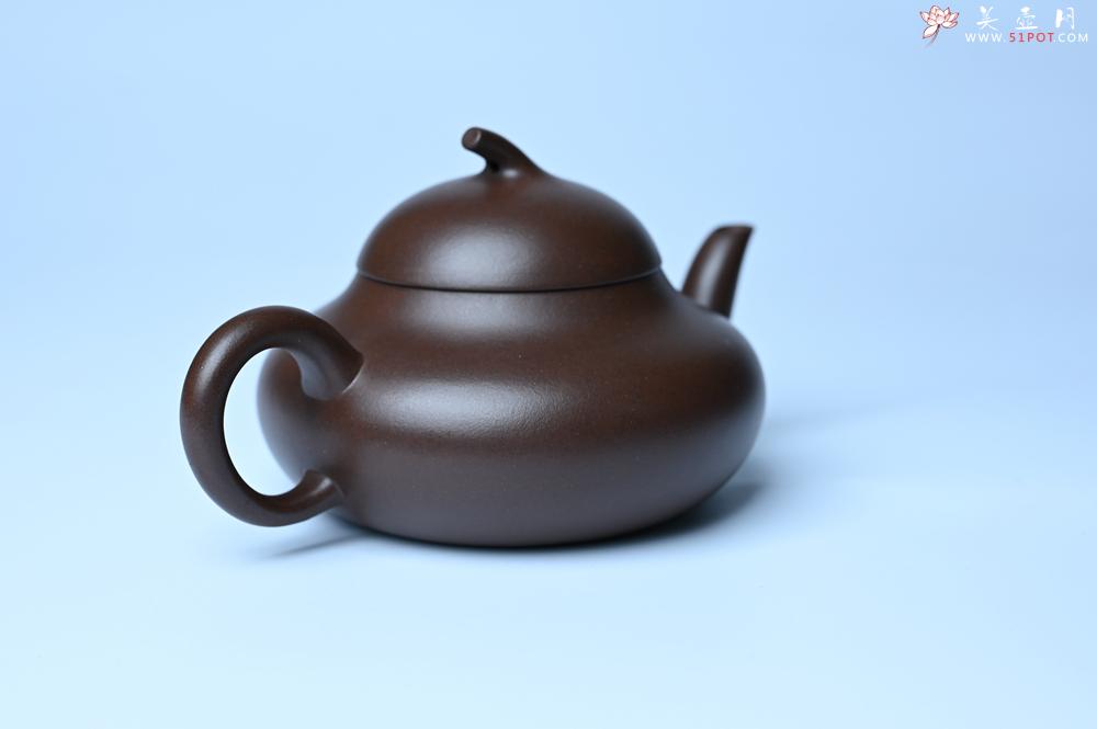 紫砂壶图片：美壶特惠 特好老紫泥茄段梨形壶 茶人醉爱 - 紫砂壶之家紫砂壶网
