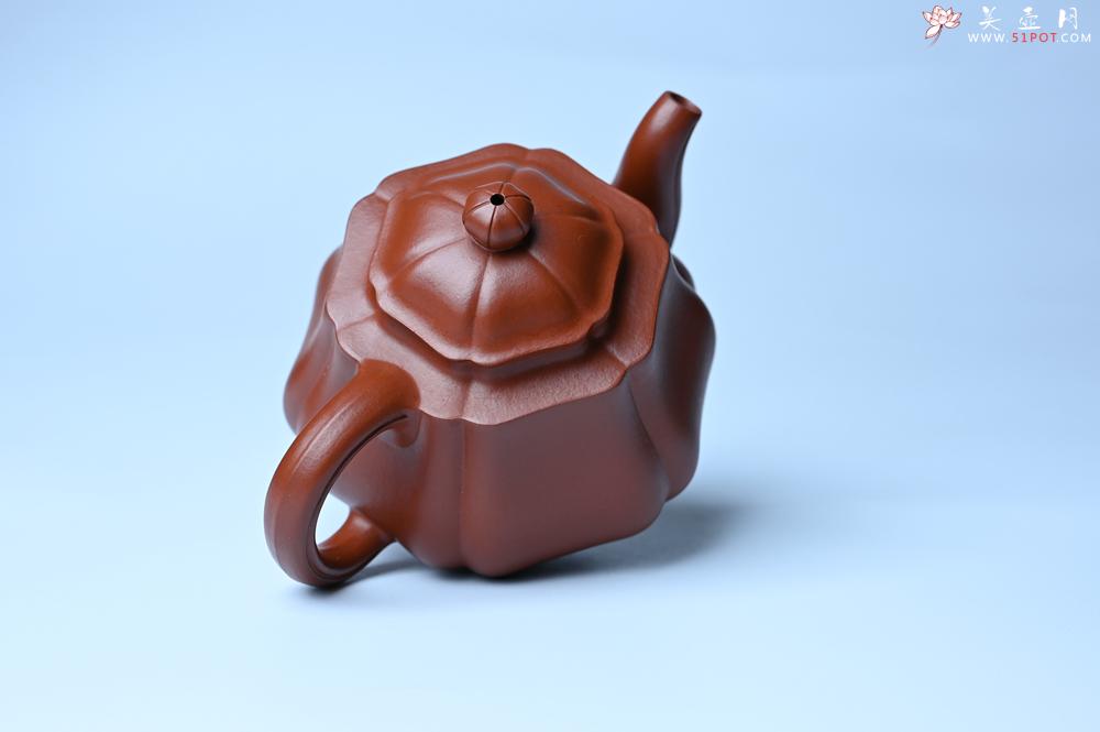 紫砂壶图片：美壶特惠 老朱泥高菱壶 茶人醉爱 - 紫砂壶之家紫砂壶网