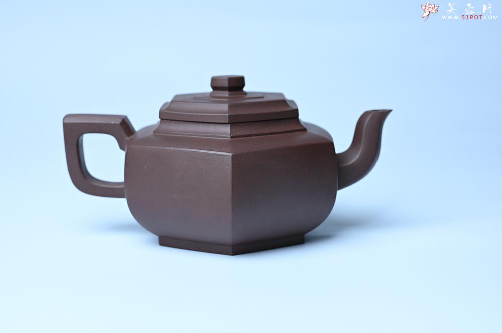 紫砂壶图片：美壶特惠 潜力股凌晨老师 精致紫泥全手工雪华壶 期待与您结缘 - 紫砂壶之家紫砂壶网