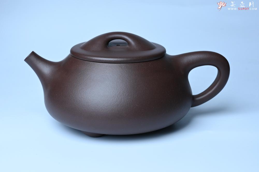 紫砂壶图片：美壶特惠 精致特好紫泥大满瓢 难度大 足足做了一个多星期 - 紫砂壶之家紫砂壶网