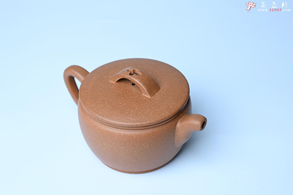 紫砂壶图片：美壶特惠 精致黄降坡泥汉瓦壶 茶人醉爱 - 紫砂壶之家紫砂壶网