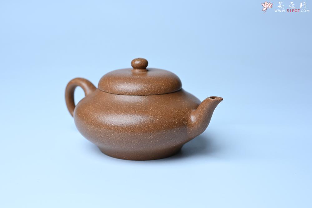 紫砂壶图片：美壶特惠 特好老段泥精致合欢壶 茶人醉爱 - 紫砂壶之家紫砂壶网