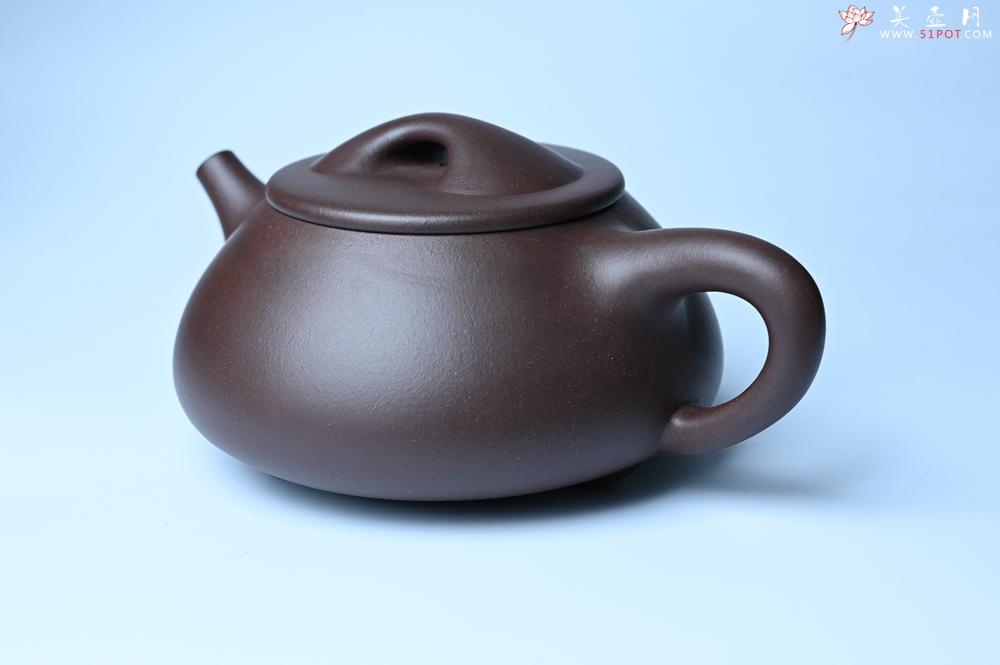 紫砂壶图片：美壶特惠 精致特好紫泥大满瓢 难度大 足足做了一个多星期 - 紫砂壶之家紫砂壶网