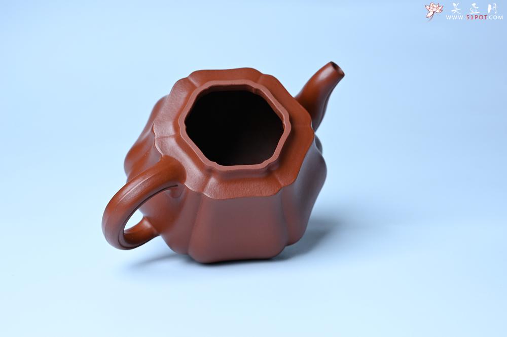 紫砂壶图片：美壶特惠 老朱泥高菱壶 茶人醉爱 - 紫砂壶之家紫砂壶网
