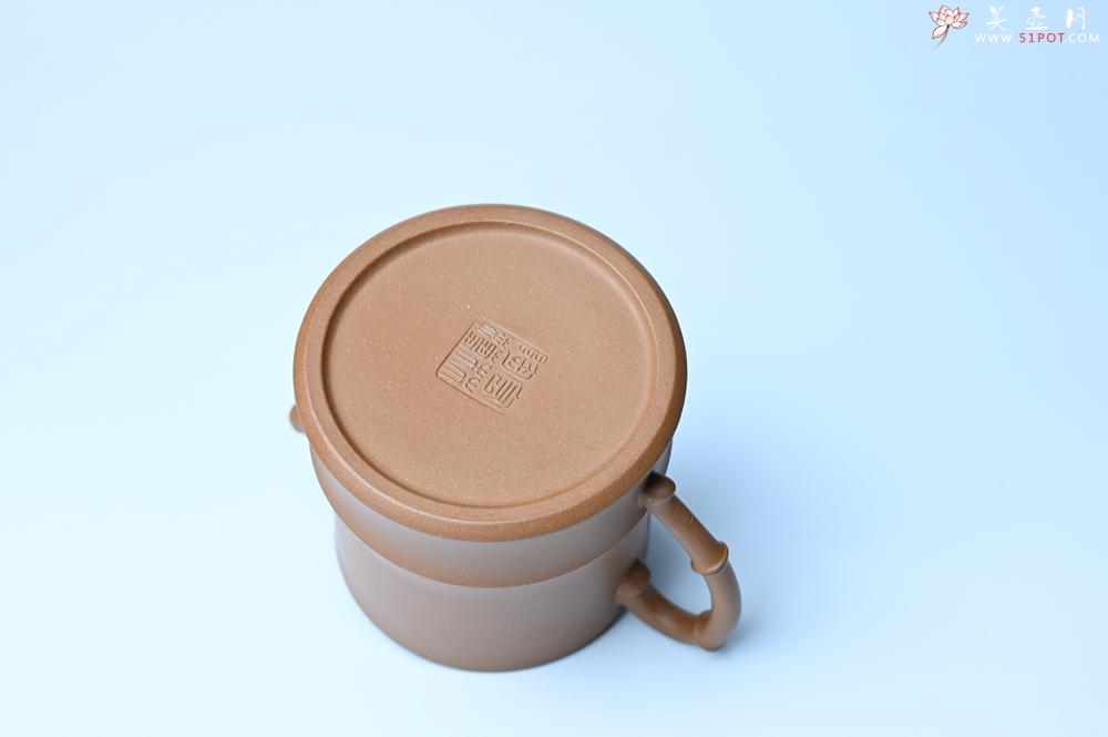 紫砂壶图片：美壶特惠 精工黄金段泥竹段 挺拔秀雅 茶人醉爱 - 紫砂壶之家紫砂壶网