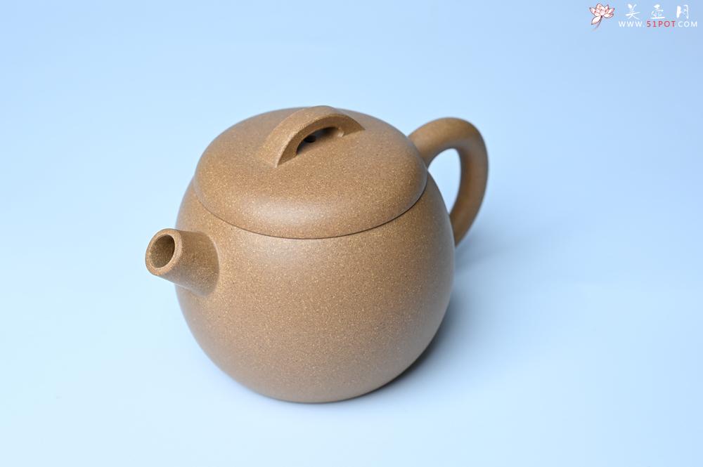 紫砂壶图片：美壶特惠 特好老黄段泥精致大炮巨轮壶 茶人醉爱 - 紫砂壶之家紫砂壶网