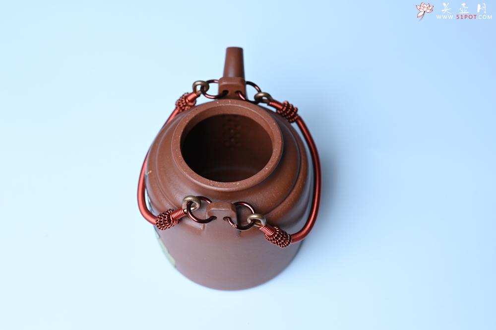 紫砂壶图片：美壶特惠 特好红皮龙精工洋桶壶 茶人醉爱 - 紫砂壶之家紫砂壶网