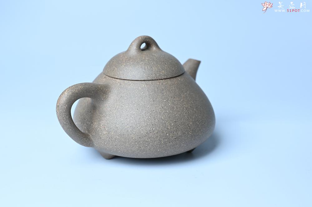 紫砂壶图片：美壶特惠 特好松花段泥精工乳瓢茶壶 茶人醉爱 - 紫砂壶之家紫砂壶网