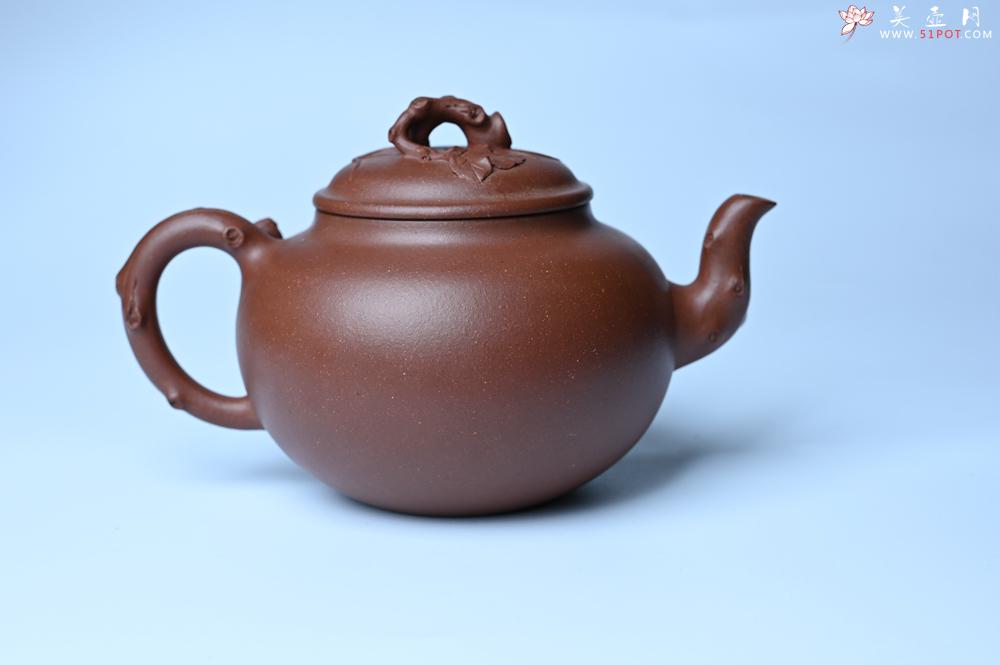 紫砂壶图片：美壶特惠 精品多子多福紫砂壶 帖叶生动细腻 送礼佳品 - 紫砂壶之家紫砂壶网