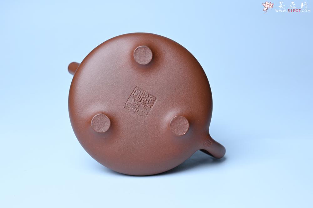 紫砂壶图片：特好底曹青 全手工小子冶石瓢 抚琴看修竹 装饰特文气 期待与亲结缘 - 紫砂壶之家紫砂壶网
