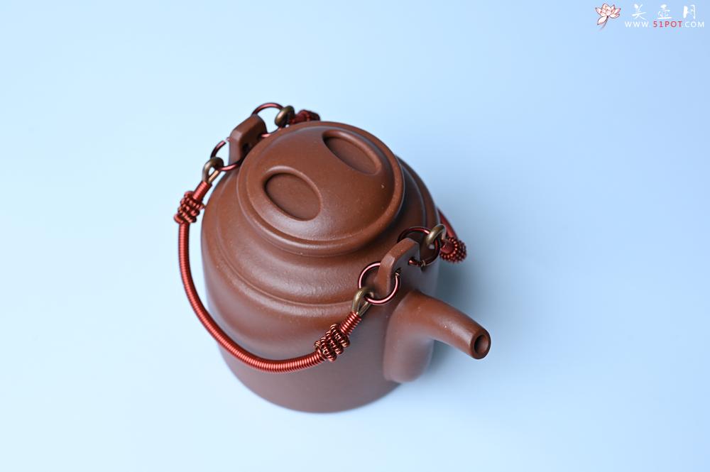 紫砂壶图片：美壶特惠 特好红皮龙精工洋桶壶 茶人醉爱 - 紫砂壶之家紫砂壶网