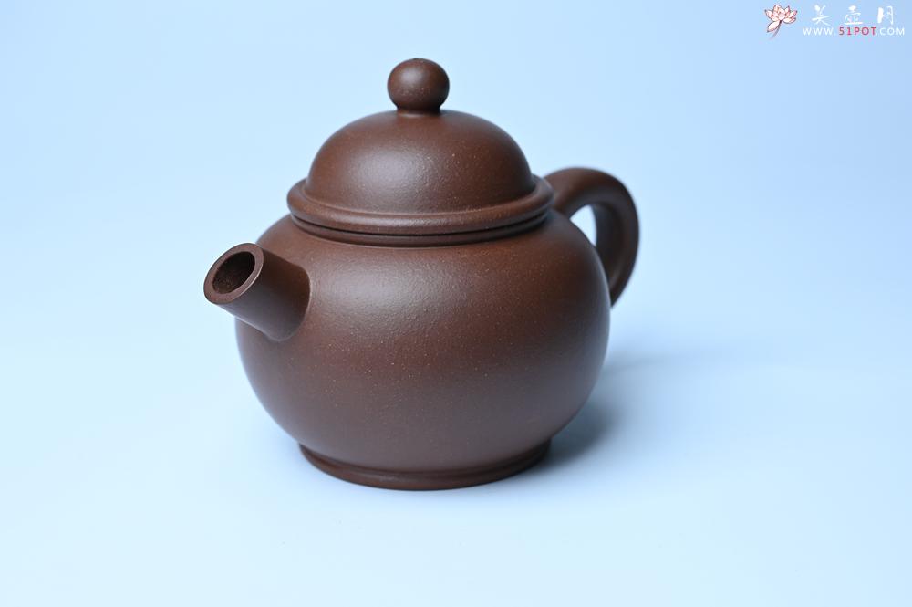 紫砂壶图片：美壶特惠 精致黑星红拼紫泥（家藏限量）大炮巨轮壶 球孔出水爽利 茶人醉爱 - 紫砂壶之家紫砂壶网