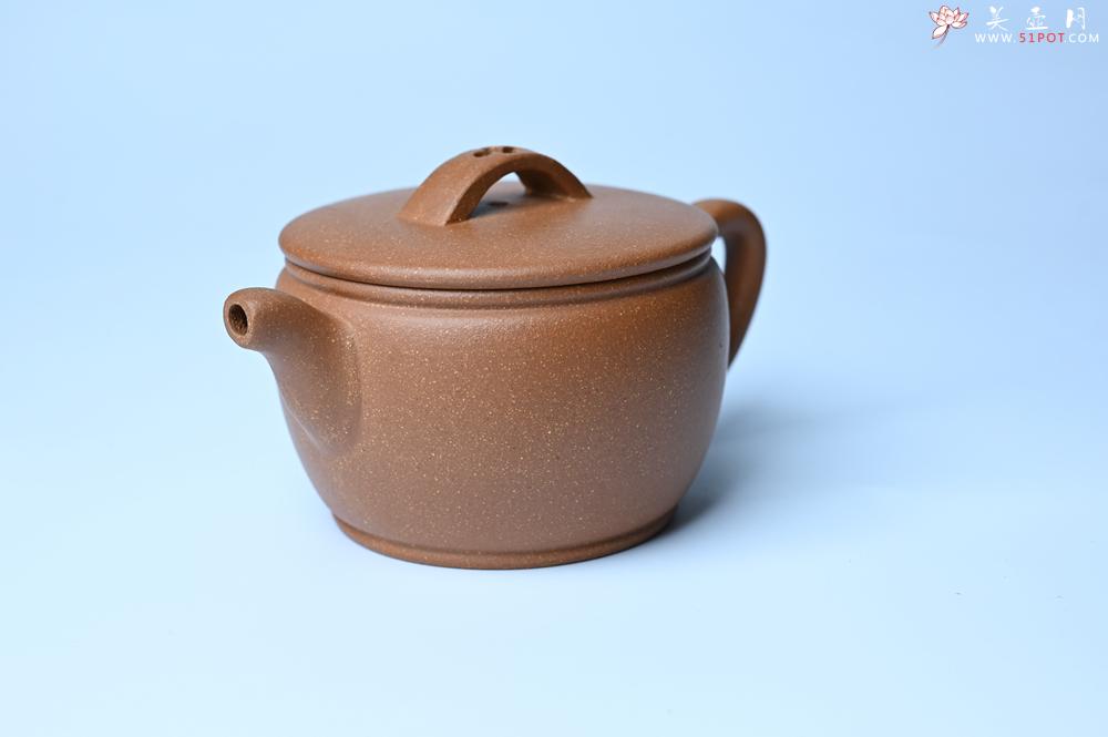 紫砂壶图片：美壶特惠 精致黄降坡泥汉瓦壶 茶人醉爱 - 紫砂壶之家紫砂壶网