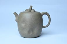 紫砂壶图片:美壶特惠 精致薄胎青段泥瓜菱壶 质量仅84g 茶人醉爱 - 紫砂壶之家