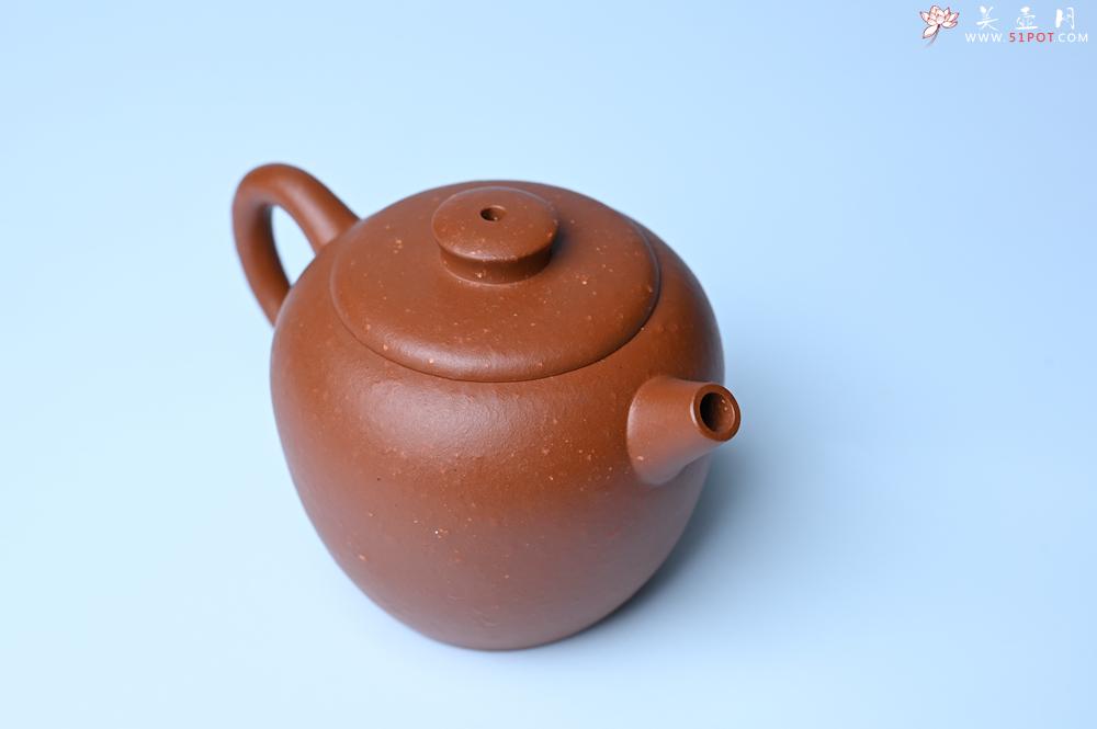 紫砂壶图片：美壶特惠 精品粗砂红泥巨轮壶 茶人醉爱 - 紫砂壶之家紫砂壶网