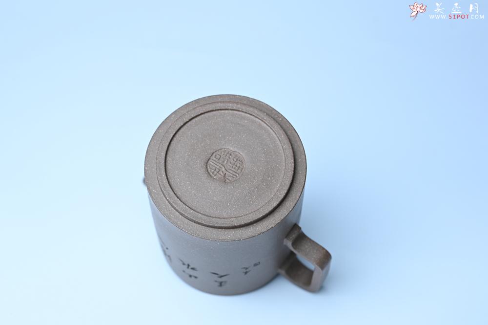 紫砂壶图片：美壶特惠 蠡墅大水潭深井老天青泥 精致圆础壶 装饰山水 茶人醉爱 - 紫砂壶之家紫砂壶网