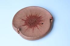 紫砂壶图片:美器特惠 朱自立工作室精品寿桃干泡台 直径大约15cm - 紫砂壶之家