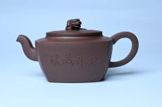 紫砂壶图片:美壶年底特惠 精工卧虎藏龙壶 难度大 茶人醉爱 - 紫砂壶之家