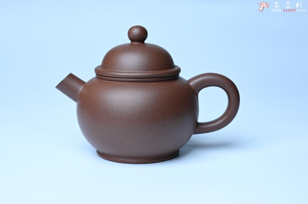紫砂壶图片：美壶特惠 精致黑星红拼紫泥（家藏限量）大炮巨轮壶 球孔出水爽利 茶人醉爱 - 紫砂壶之家紫砂壶网