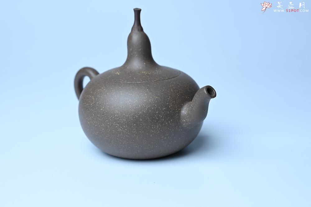 紫砂壶图片：美壶特惠 精致青段大肚茄子壶 茶人醉爱 - 紫砂壶之家紫砂壶网