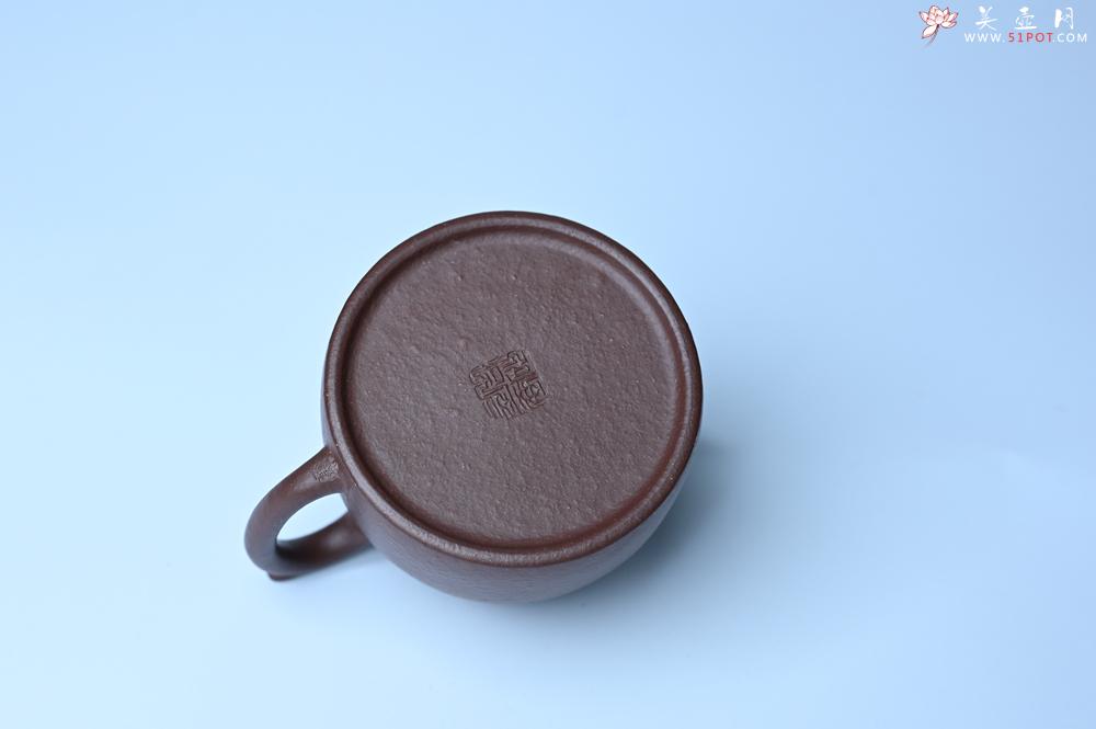 紫砂壶图片：美壶特惠 特好手磨料老紫泥秦权 茶人醉爱 - 紫砂壶之家紫砂壶网