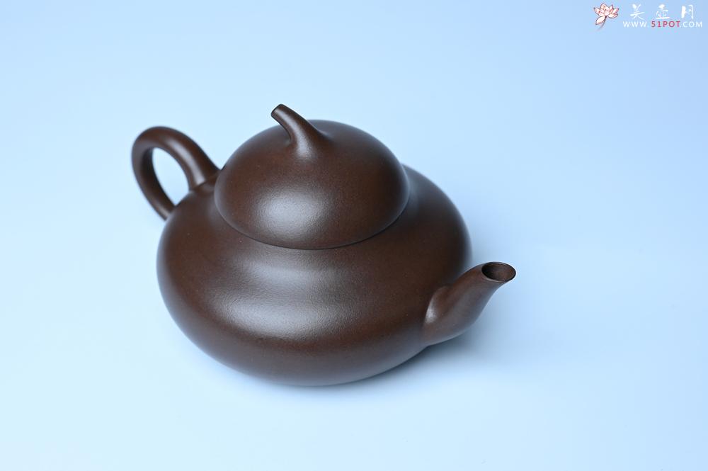 紫砂壶图片：美壶特惠 特好老紫泥茄段梨形壶 茶人醉爱 - 紫砂壶之家紫砂壶网