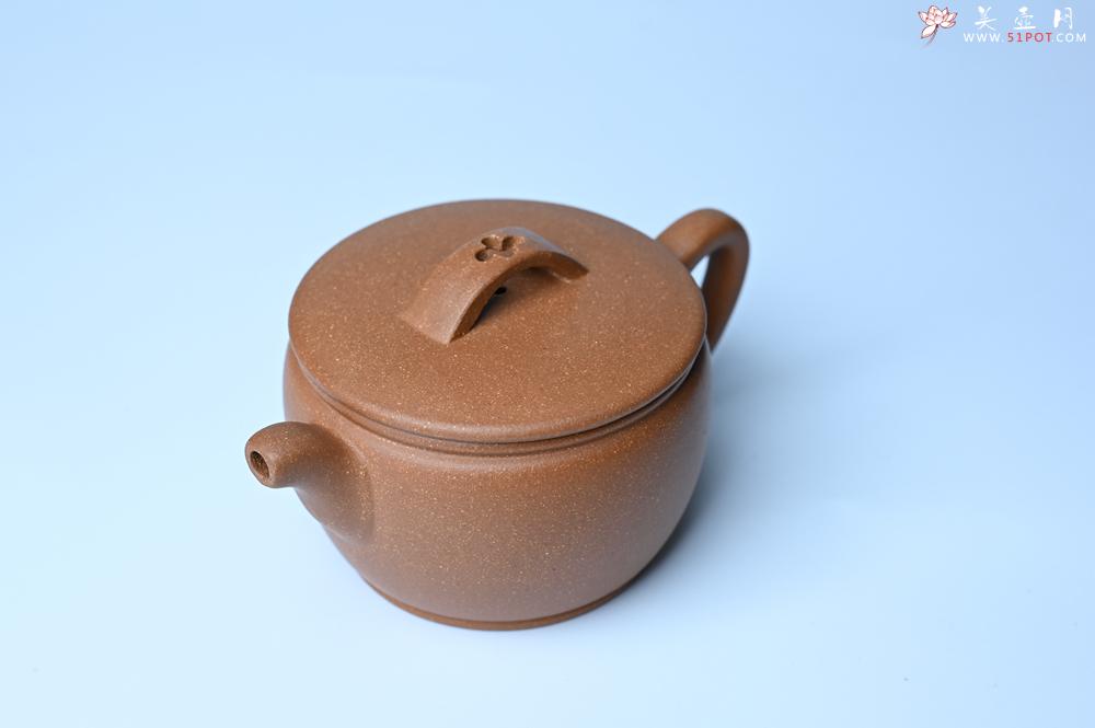 紫砂壶图片：美壶特惠 精致黄降坡泥汉瓦壶 茶人醉爱 - 紫砂壶之家紫砂壶网