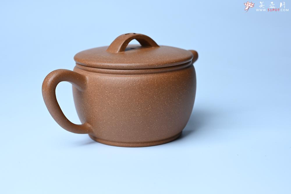 紫砂壶图片：美壶特惠 精致黄降坡泥汉瓦壶 茶人醉爱 - 紫砂壶之家紫砂壶网