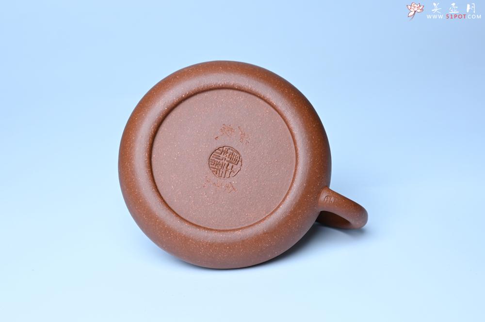 紫砂壶图片：美壶特惠 潜力股王老师 全手工拍打成型茄瓢壶 装饰枯枝鸟 特文气 - 紫砂壶之家紫砂壶网