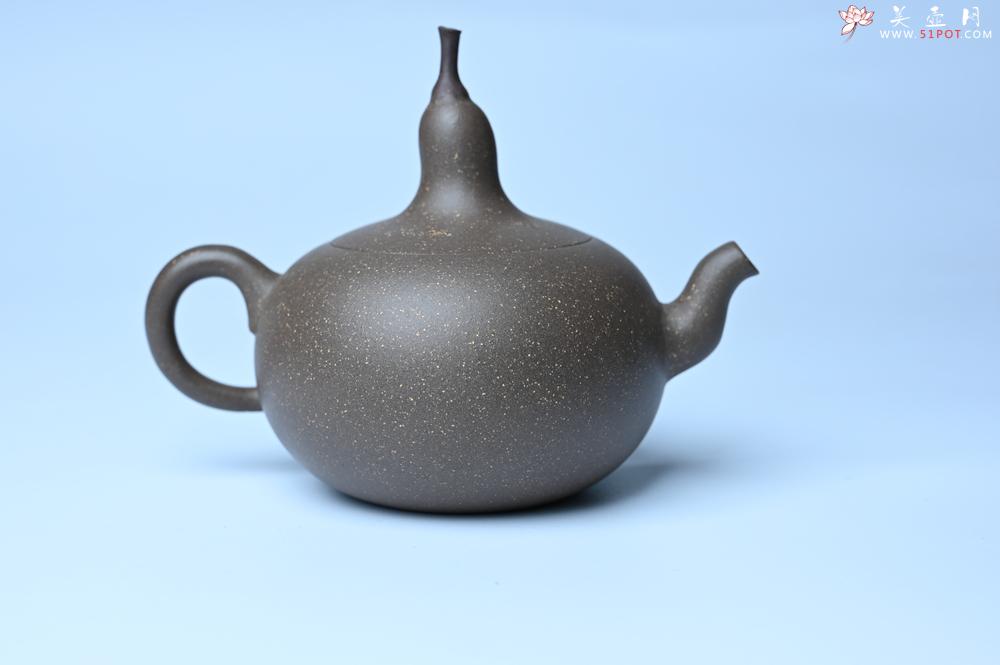 紫砂壶图片：美壶特惠 精致青段大肚茄子壶 茶人醉爱 - 紫砂壶之家紫砂壶网