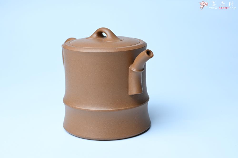 紫砂壶图片：美壶特惠 精工黄金段泥竹段 挺拔秀雅 茶人醉爱 - 紫砂壶之家紫砂壶网