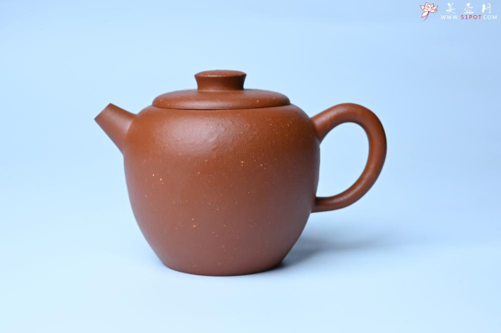 紫砂壶图片：美壶特惠 精品粗砂红泥巨轮壶 茶人醉爱 - 紫砂壶之家紫砂壶网